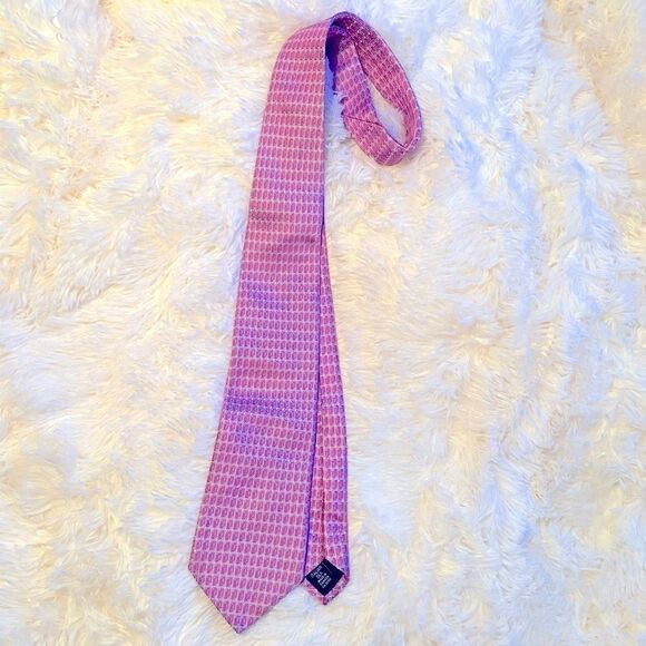 🌷 Holt Renfrew🌷 100% Silk Tie - Picture 4 of 5